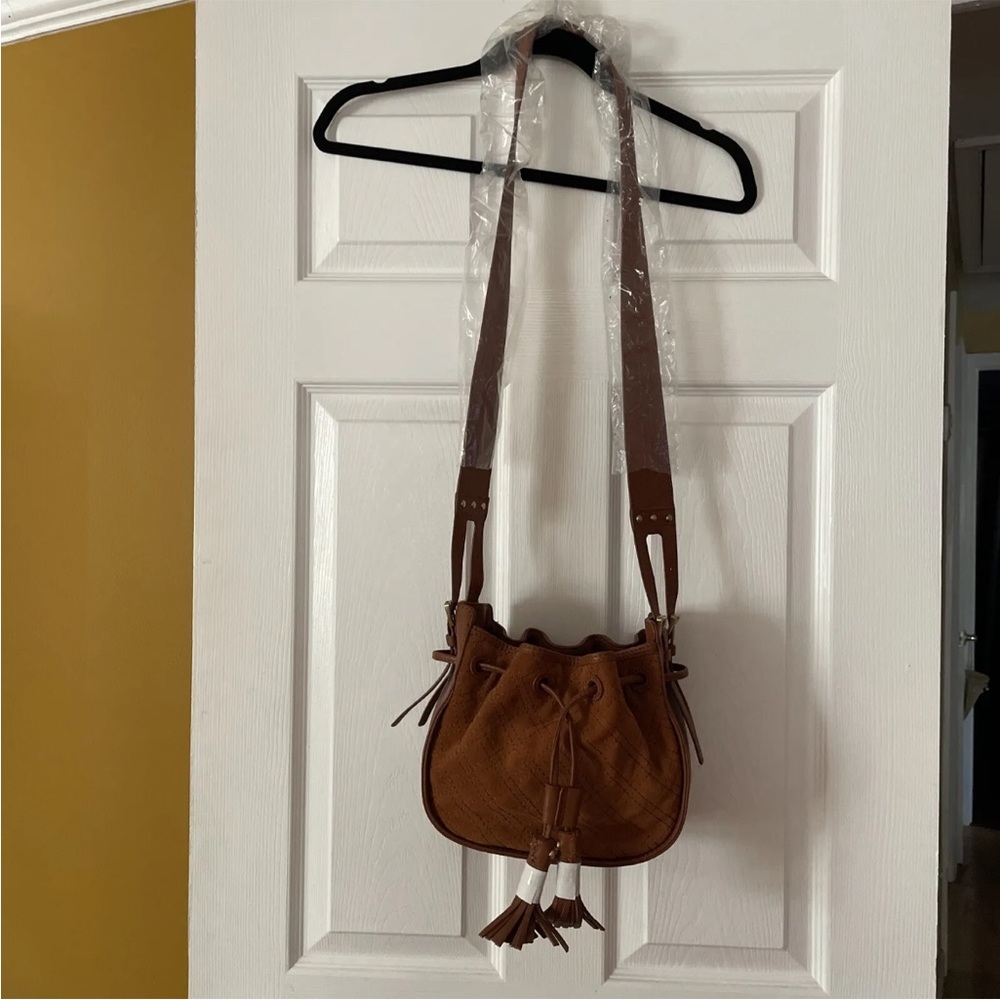 NWT isabella fiore crossbody Rust Orange
